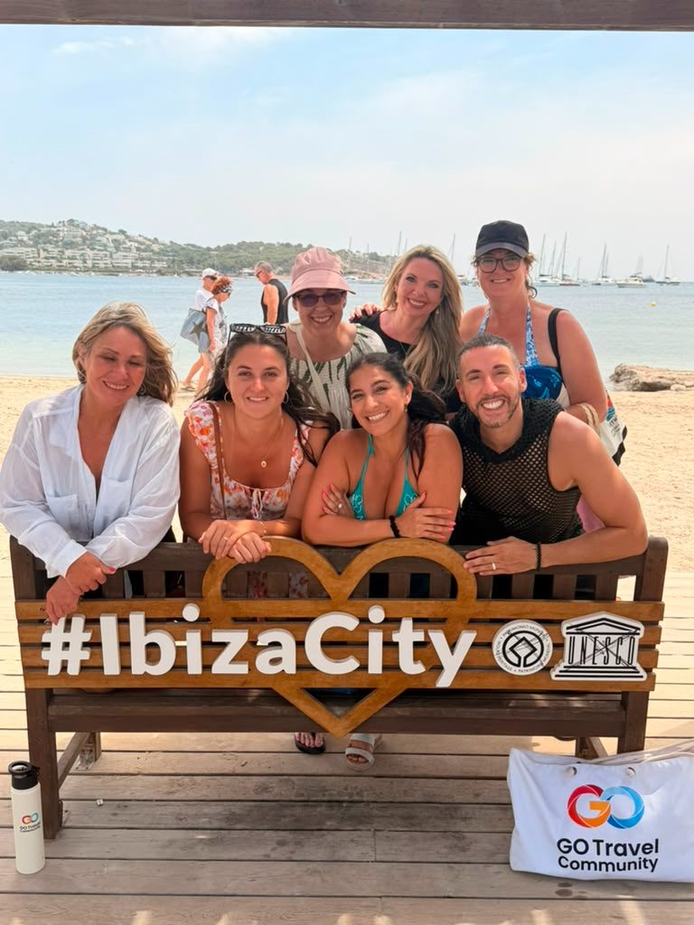 Group of travelers at #IbizaCity